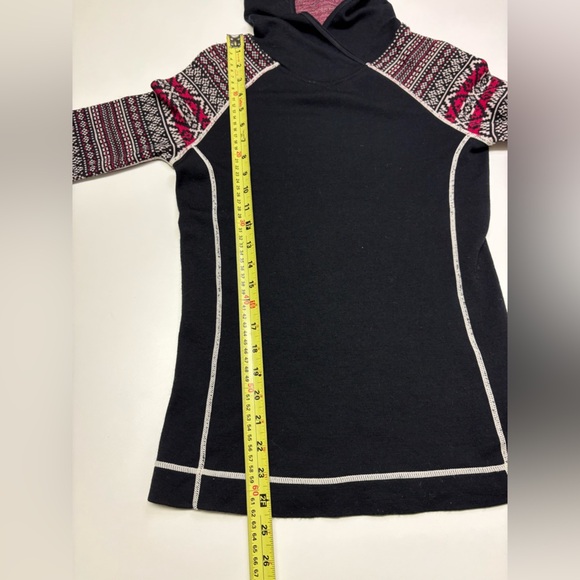 Telluride 100% Merino Wool Women’s Small Base Layer Pullover Hooded Sweatshirt - Picture 6 of 6